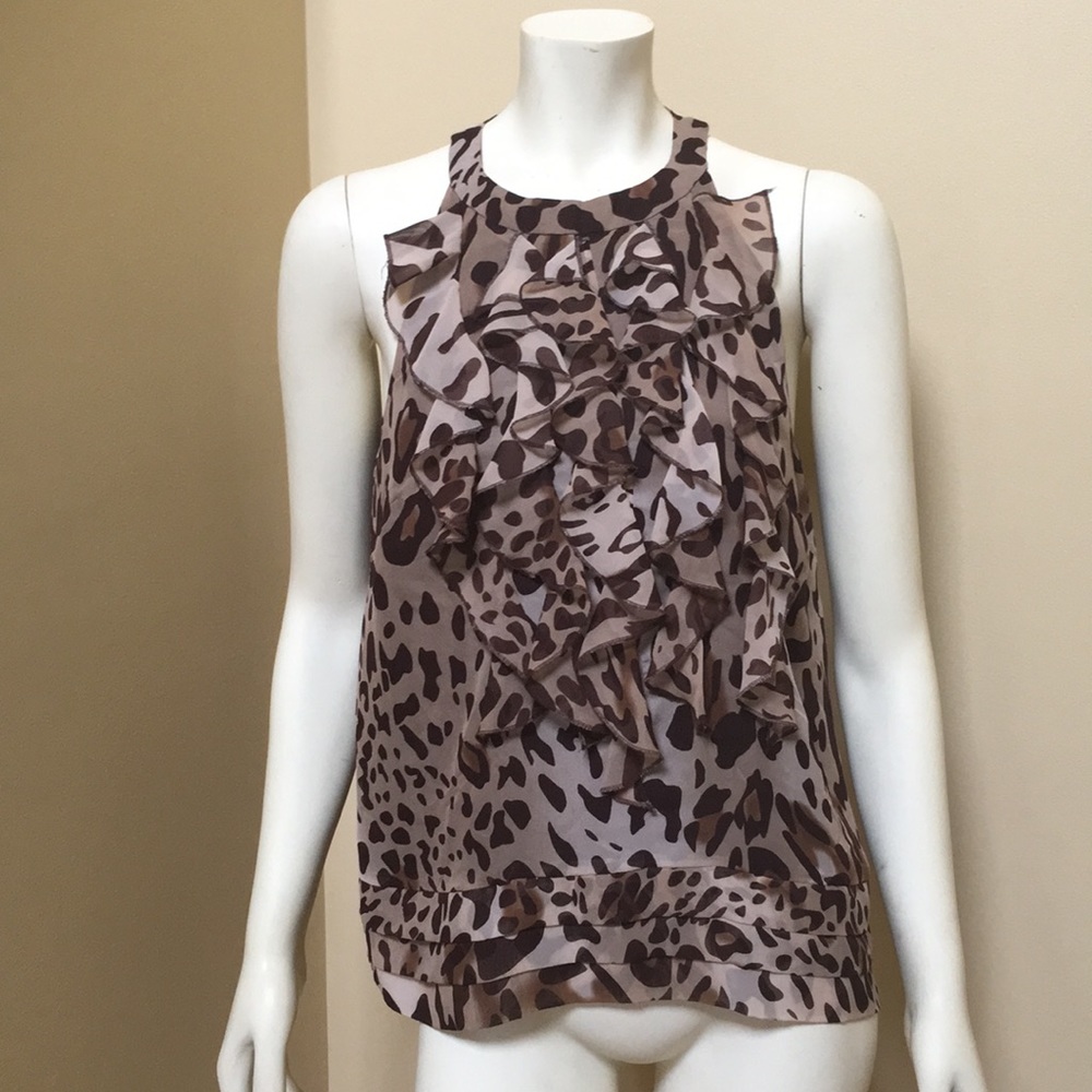 Willie Smith women’s M Leopard Halter ruffled
